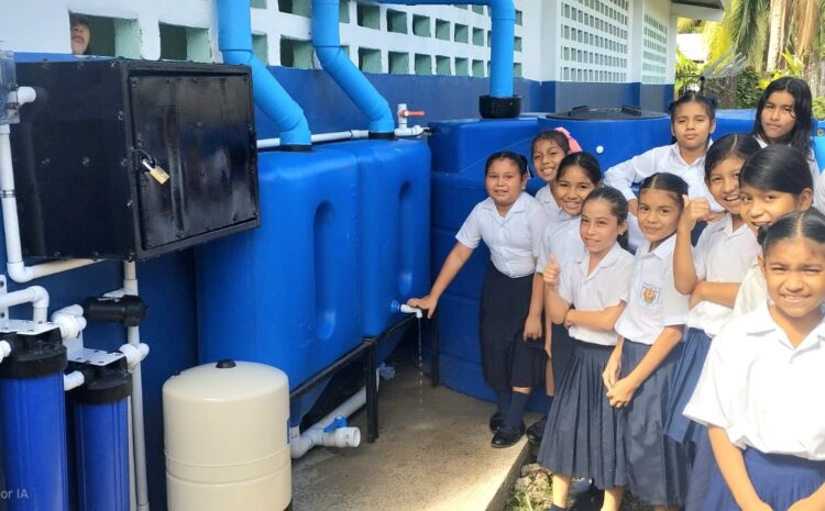  Water that transforms: PTP promotes harvesting systems in rural schools in Bocas del Toro