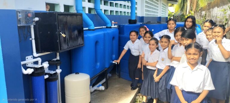 Agua que transforma: PTP impulsa sistemas de cosecha en escuelas rurales en Bocas del Toro
