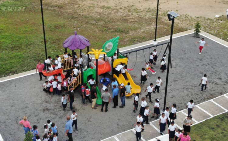  PTP Expands Play and Recreation Areas for Children in the Provinces of Bocas del Toro and Chiriquí.