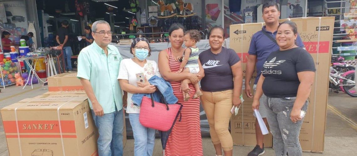 Donación a damnificados incendio
